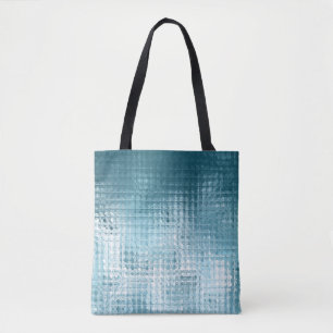 Tote Bag Bleu Élégant Abstrait : Arrière-plan Beau