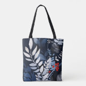Tote Bag Bleu et Argent (Dos)