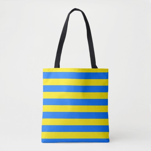 Tote Bag Bleu et jaune (Devant)
