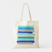 Tote Bag Bleu et or (Dos)