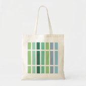 Tote Bag Bleu et vert (Devant)