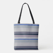 Tote Bag Bleu et Violet (Dos)