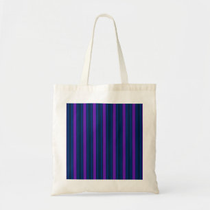 Tote Bag Bleu et violet bonbons rayés