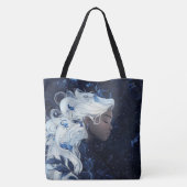 Tote Bag Bleu Éthéré (Dos)