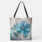 Tote Bag Bleu éthérée (Dos)