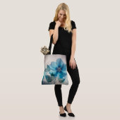 Tote Bag Bleu éthérée (Sur le modèle)