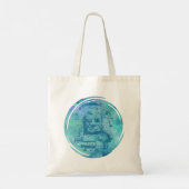Tote Bag Bleu face Bayon (Dos)