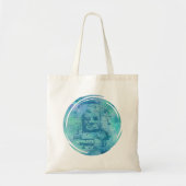 Tote Bag Bleu face Bayon (Devant)