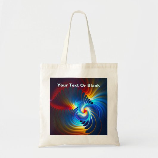 Tote Bag Bleu gravitationnel (Devant)