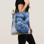 Tote Bag bleu humide (De près)