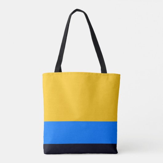 Tote Bag Bleu jaune (Dos)