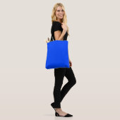 Tote Bag Bleu (RYB) (couleur solide) (Sur le modèle)