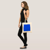 Tote Bag Bleu (RYB) (couleur solide) (Devant (modèle))