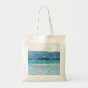 Tote Bag Bleu Slovénie de montagne de lac photography de