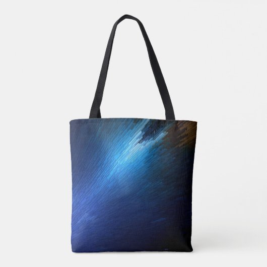 Tote Bag Bleu Streak Stack PAOM Fourre-tout (Dos)