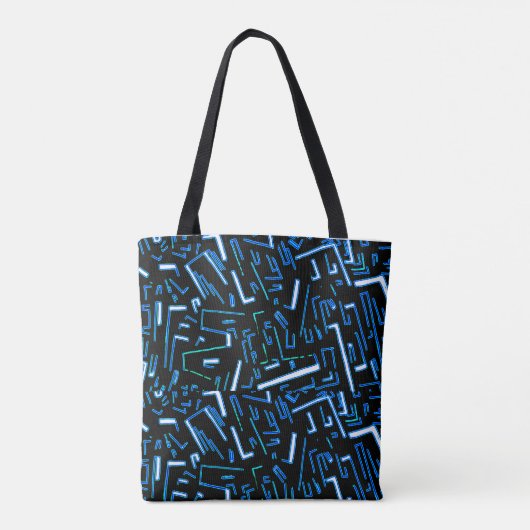 Tote Bag Bleu super (Dos)