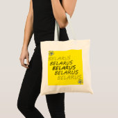 Tote Bag Bleuet National Biélorussie (Devant (produit))