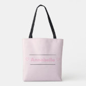 Tote Bag Blink Kpop Blackpink Cute Ado esthétique (Dos)