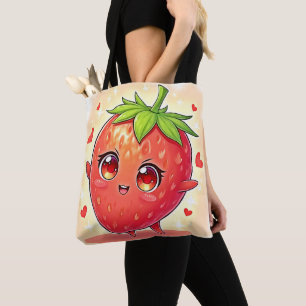 Tote Bag Bliss de fraises sucrées adorables