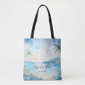 Tote Bag Bliss tropicaux (Devant)