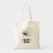 Tote Bag Blissant Dandelion Serenity Stylish (Devant)