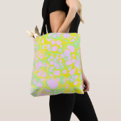 Tote Bag Blobs roses (De près)