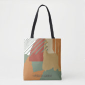 Tote Bag Bloc de couleur Mère de la chambre de chambre ID74 (Devant)