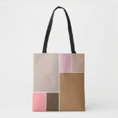 Tote Bag Blocs de couleurs de coquillage (Devant)