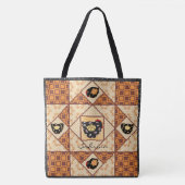 Tote Bag Blocs de courtepointe Country Chicks (Devant)