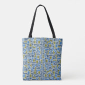 Tote Bag Blocs de puzzle (Dos)