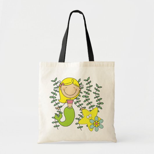 Tote Bag Blond Mermaid (Devant)