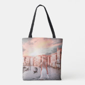 Tote Bag Blondie Dans Venise Romantique (Dos)