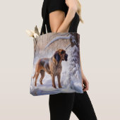 Tote Bag Bloodhof Laisser Neige Noël (De près)