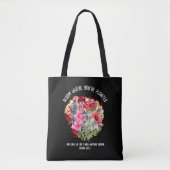 Tote Bag BLOOM OÙ VOUS ÊTES PLANTÉ Christian Floral (Devant)