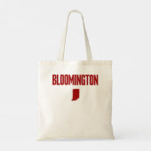 Tote Bag Bloomington Indiana Home State (Dos)