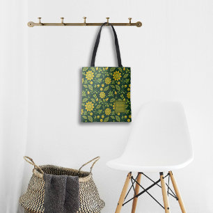 Tote Bag Blooms mystiques de minuit