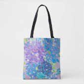 Tote Bag Blossoms bleus (Devant)