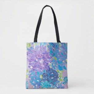 Tote Bag Blossoms bleus