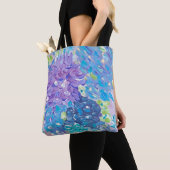 Tote Bag Blossoms bleus (De près)