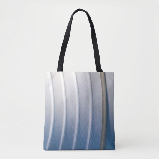 Tote Bag Blue and white plastic container (Devant)