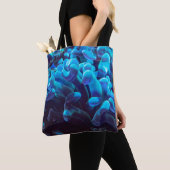 Tote Bag Blue coral (De près)
