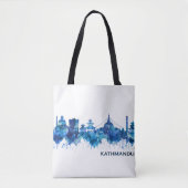 Tote Bag Blue de Katmandou (Devant)