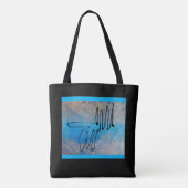 Tote Bag Blue Dog. (Dos)