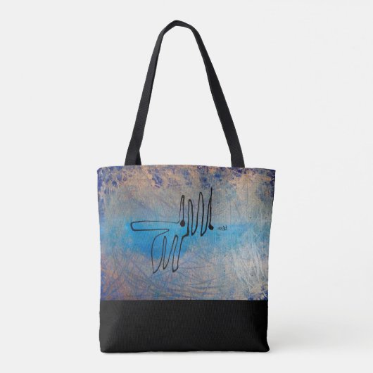 Tote Bag Blue Dog (Dos)