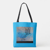 Tote Bag Blue Dog. (Dos)
