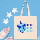 Tote Bag Blue Dreidel