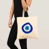 Tote Bag Blue Evil Eye (Devant (produit))