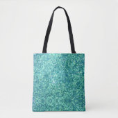 Tote Bag Blue Glitter (Devant)