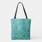 Tote Bag Blue Glitter (Dos)