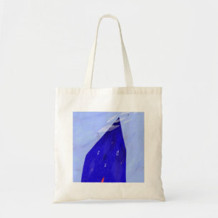 Tote Bag Blue house